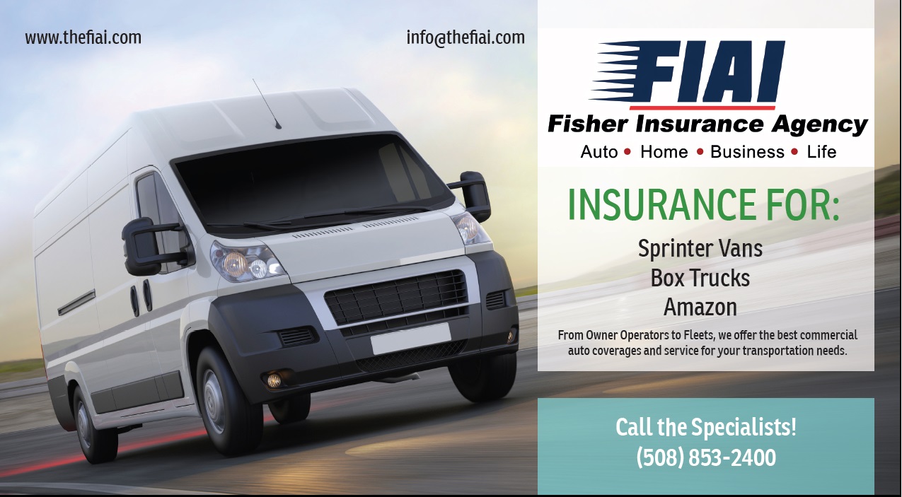 Sprinter Vans, Box Trucks, Amazon Drivers Insurance Fisher Insurance